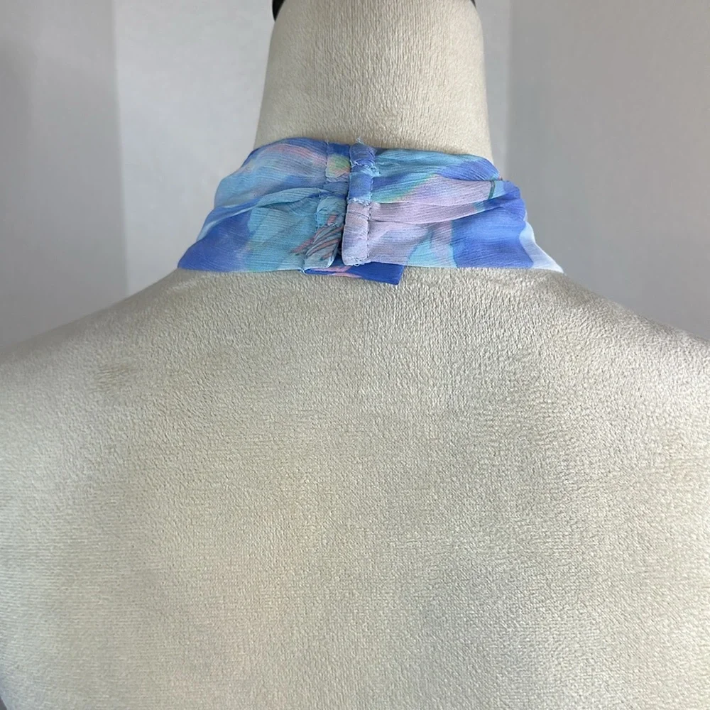 French Connection Dalla Verona Smocked Halter Top Size Large NWT - Picture 12 of 15